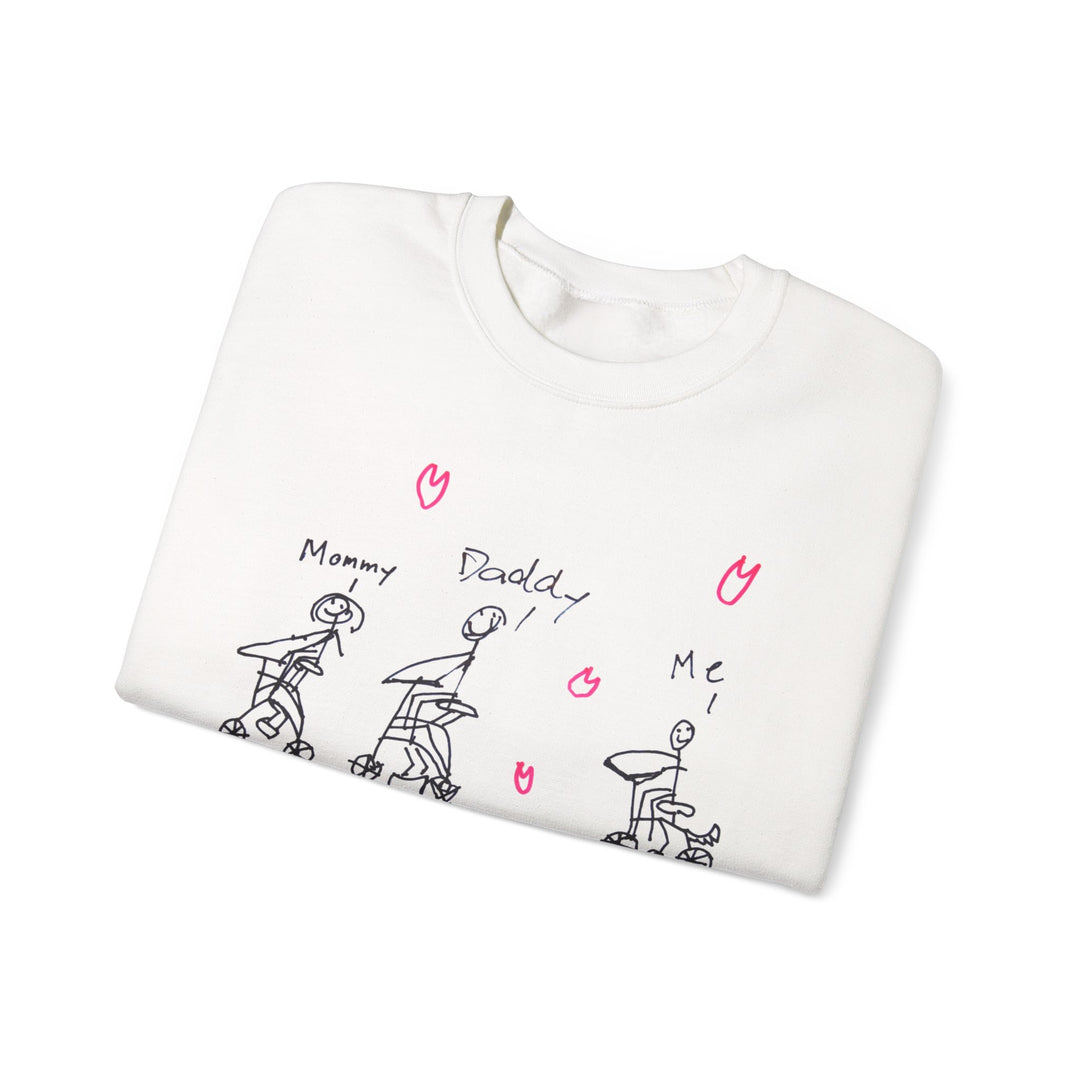 Made by My Child™ Family Art Crewneck Sweatshirt