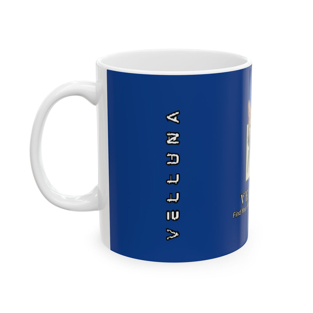 Ceramic Coffee Mug (Blue)