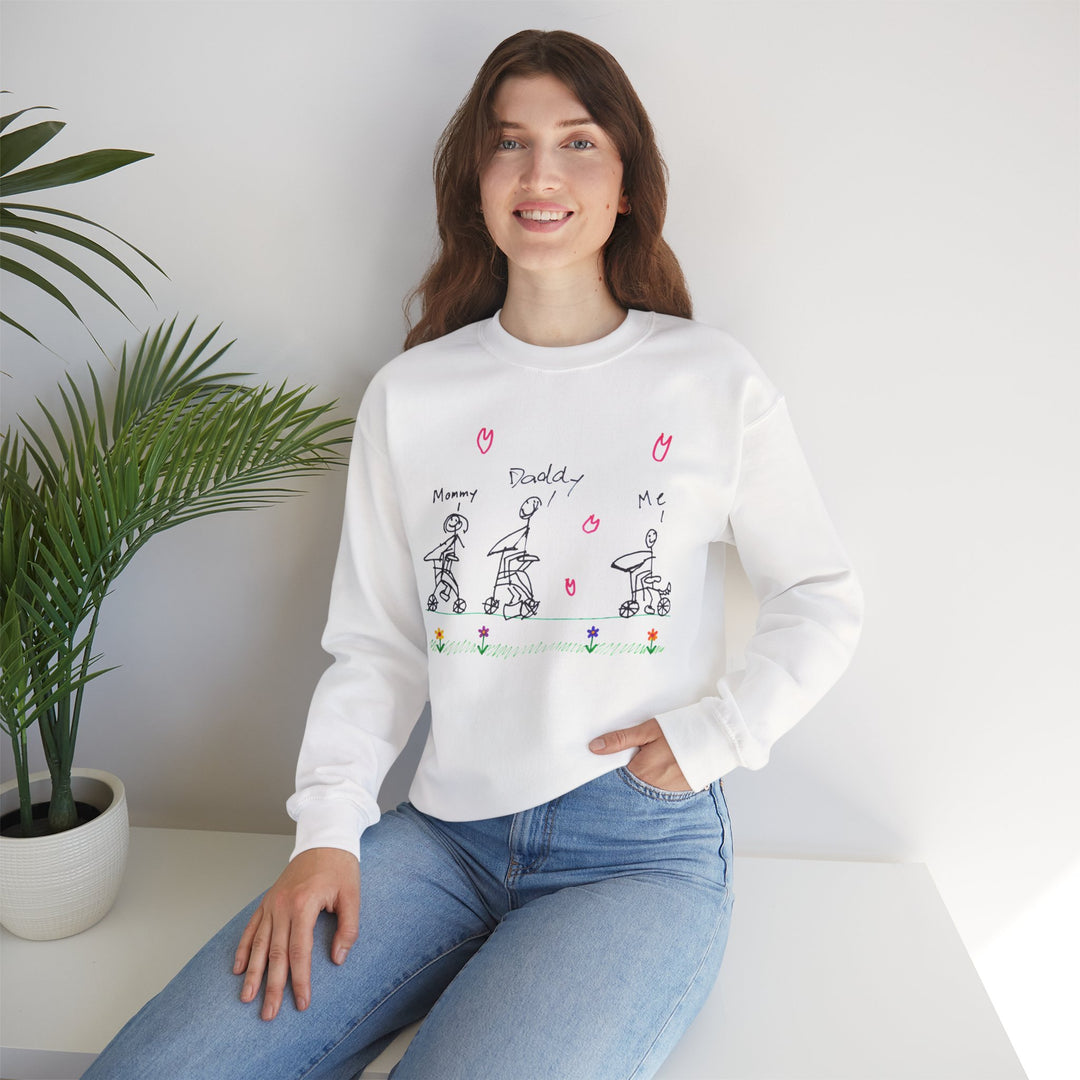 Made by My Child™ Family Art Crewneck Sweatshirt
