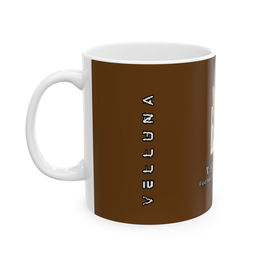 Ceramic Coffee Mug (Brown)