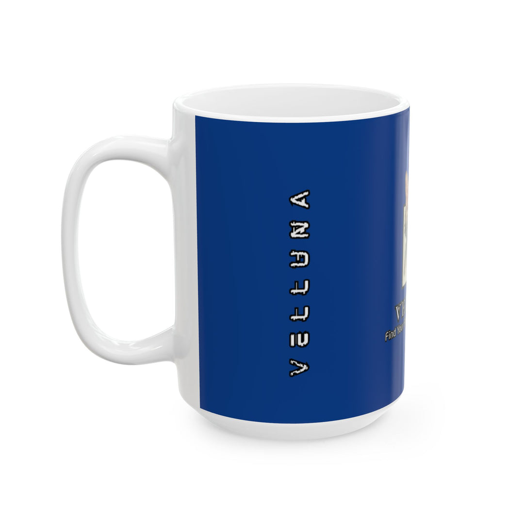 Ceramic Coffee Mug (Blue)