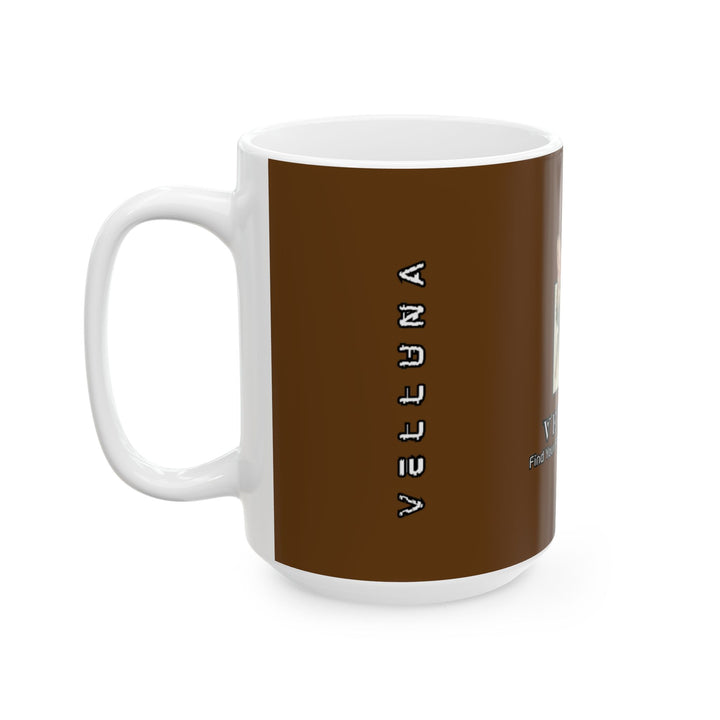 Ceramic Coffee Mug (Brown)