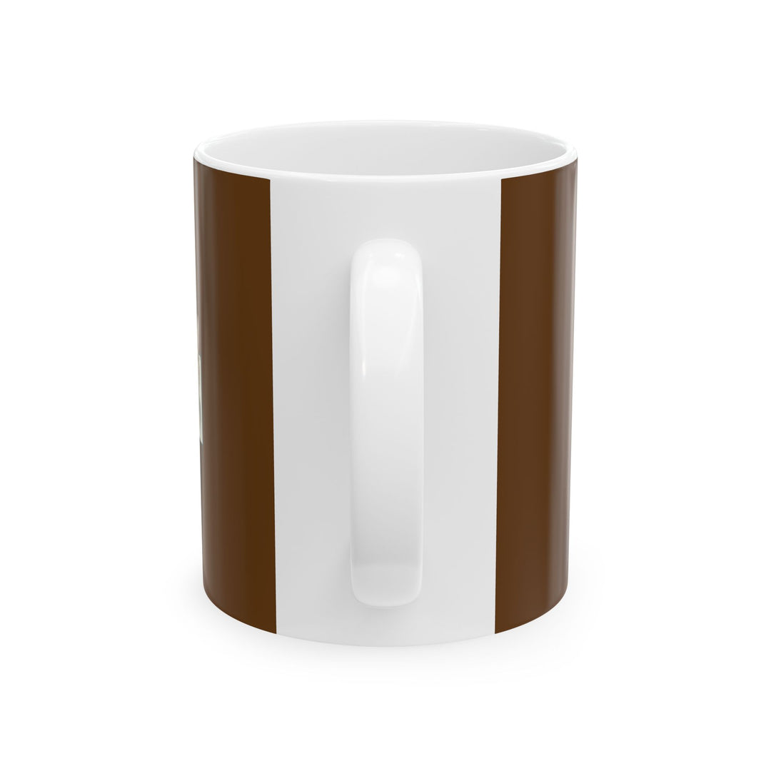 Ceramic Coffee Mug (Brown)