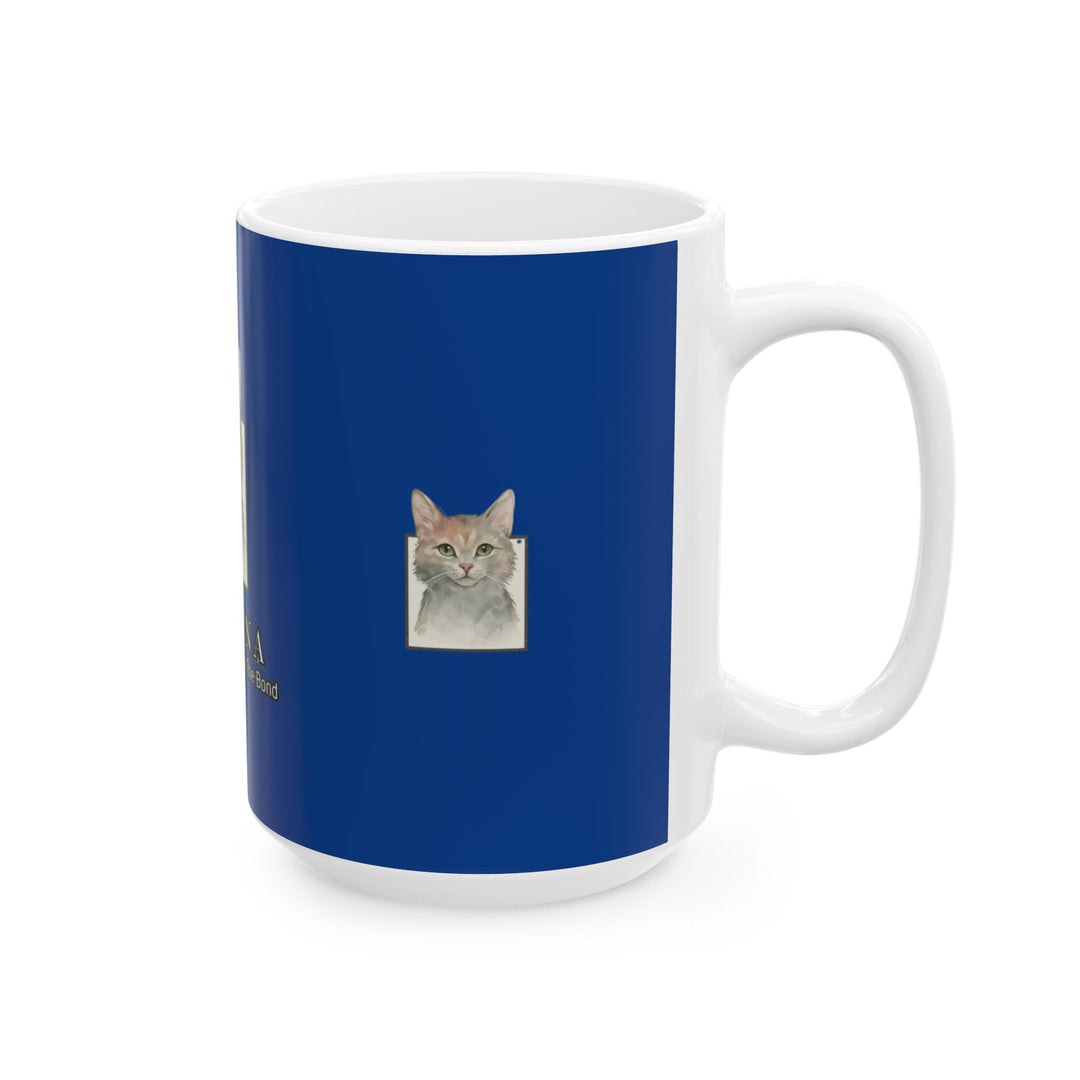 Ceramic Coffee Mug (Blue)
