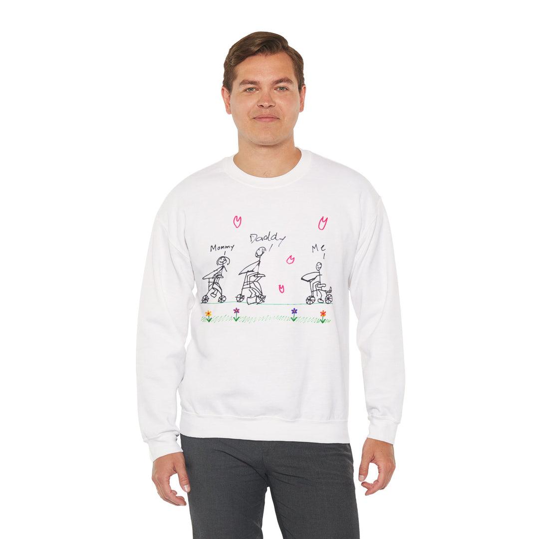 Made by My Child™ Family Art Crewneck Sweatshirt